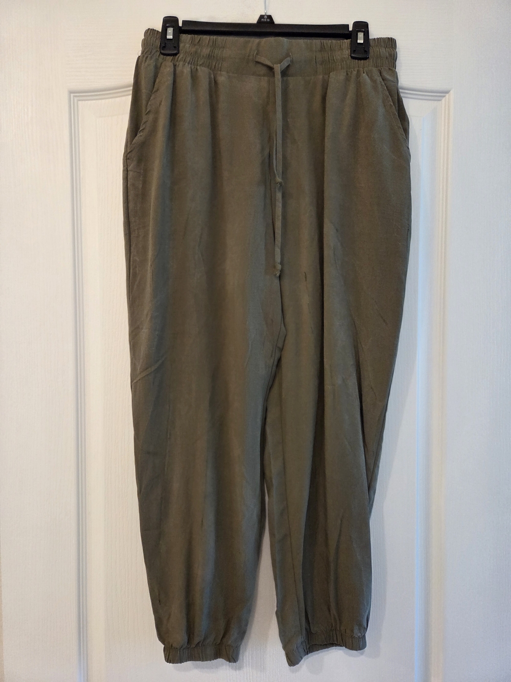 Philosophy Olive Drawstring Jogger Pants